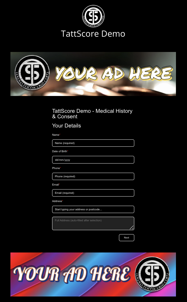 TattScore Demo Consent Form
